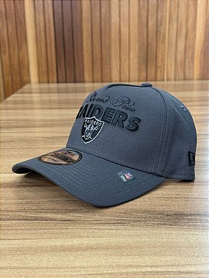 BONÉ NEW ERA RAIDERS NFV25BON002 CINZA ESCURO