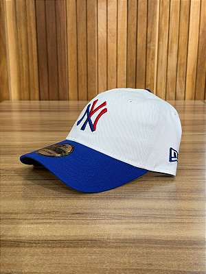 Boné New Era (Nino) NY Yankees Branco e Azul MBI23BON090