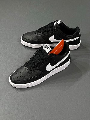 Tênis Nike Court Vision Low Dh2987-001 Blk/Wht