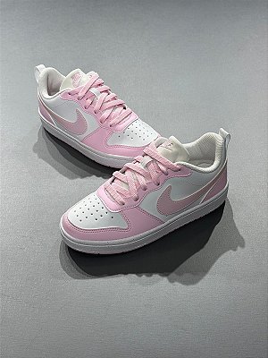 Tênis Nike Borough Pink/Wht/Pink