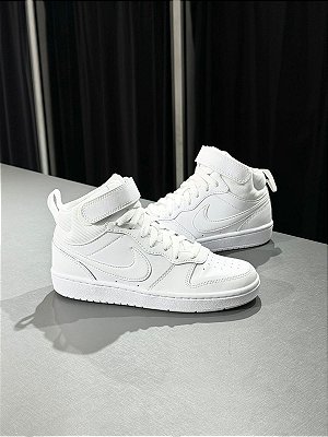 Ténis Nike Borough Mid 2 Wht/Wht
