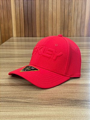 Boné Oakley 6 panel stretch embossed ver