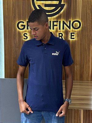 POLO PUMA 586676 AZUL MARINHO