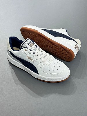 Tênis Puma Caven 2.0 Retro Club White/Navy 399014-01