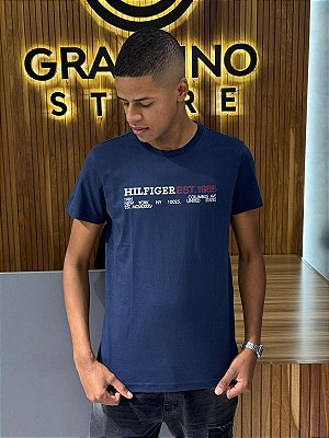 Camiseta Tommy Hilfiger Marinho THMW0MW36419