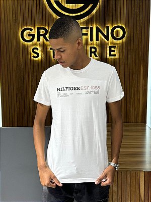 Camiseta Tommy Hilfiger Branca THMW0MW36419