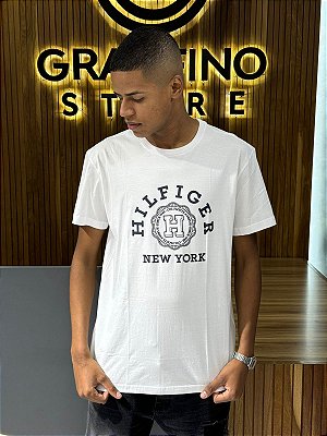 Camiseta Tommy Hilfiger Branca THMW0MW36418