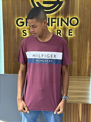 Camiseta Tommy Hilfiger Vinho THMV29904