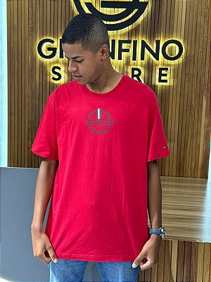 Camiseta Tommy Hilfiger THMW36423 Vermelha