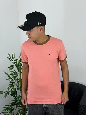 Camiseta Tommy Hilfiger Salmão THMW0MW38992