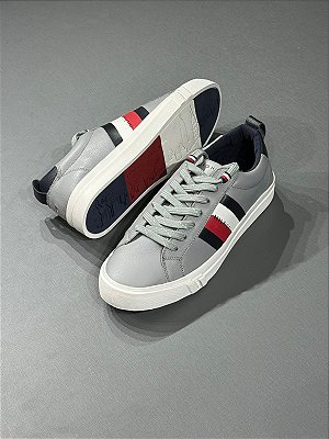 Tênis Tommy Hilfiger Dino Cinza Thfm02576-02