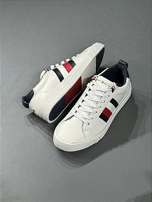 Tênis Tommy Hilfiger Dino Branco Thfm02576-03
