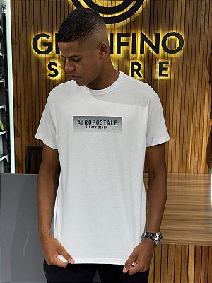 Camiseta Aeropostale Branca 871101229