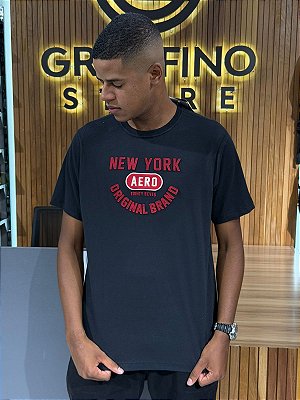 Camiseta Aeropostale Preta 871101176
