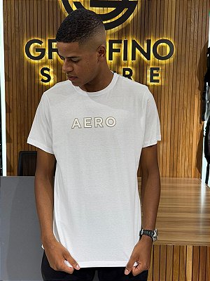 Camiseta Aeropostale Branca 871101234