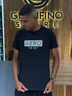 Camiseta Aeropostale Preta 871101196