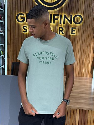 Camiseta Aeropostale Verde 871101189