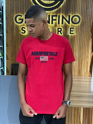 Camiseta Aeropostale Vermelha 87100164
