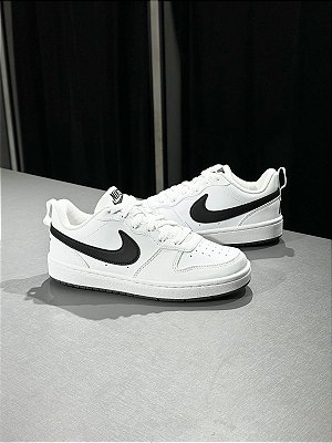 Tênis Nike Borough Low Branco e Preto