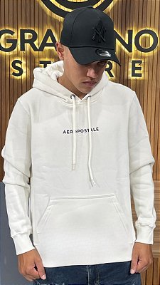 Moletom Canguru Aeropostale Off-White 87126014