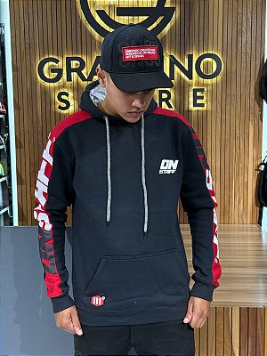Moletom Canguru Onbongo Staff Preto ON376