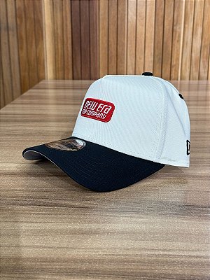 Boné New Era Off White e Preto NEI25BON123
