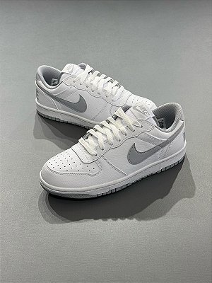 Tênis Nike Big Low Branco e Cinza