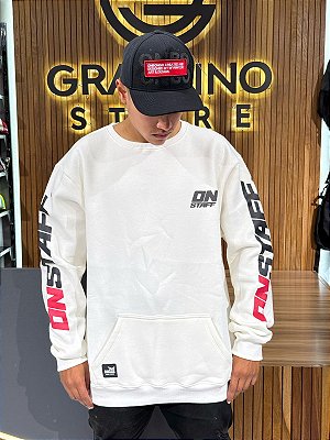 Moletom Careca Onbongo Branco ON382