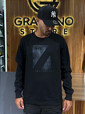 Moletom Aeropostale Preto 87120806