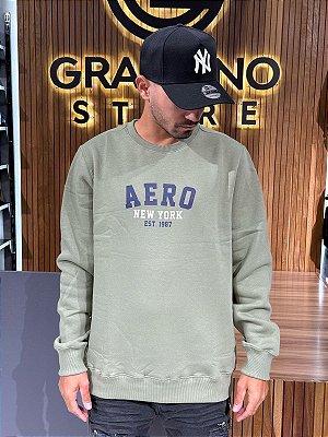 Moletom Careca Aeropostale Verde 87120802