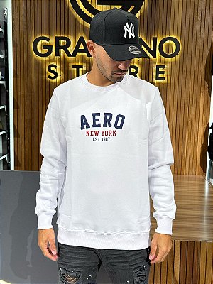 Moletom Careca Aeropostale Branco 87120802