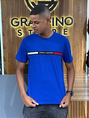 Camiseta Tommy Hilfiger Azul Royal THMW0MW36498