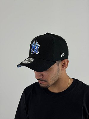 Bone New Era NY Yankees Preto e Azul Bebe 60766746