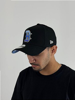 Bone New Era B Preto e Azul Bebe 60766743