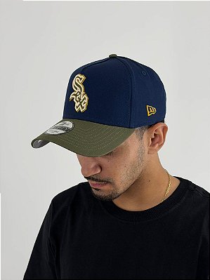 Bone New Era SOX Azul Marinho e Verde 60766756