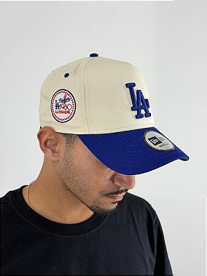 Bone New Era LA Dodgers Era Creme e Azul Royal 60667702