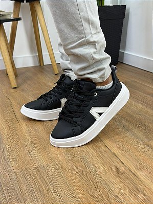 Tenis Aeropostale Preto, Cinza e Branco 84133405-4
