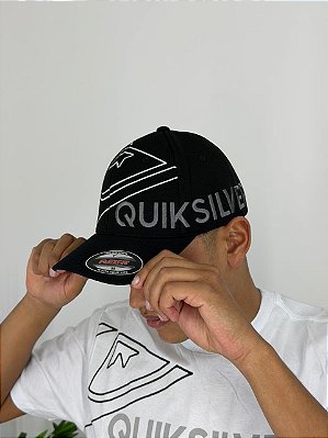 Boné Quiksilver Emb Side Omni Preto Q911A0363