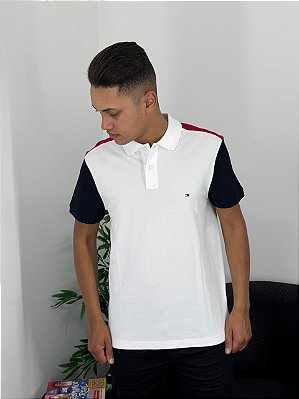 Polo Tommy Hilfiger Branca THMW0MW40291