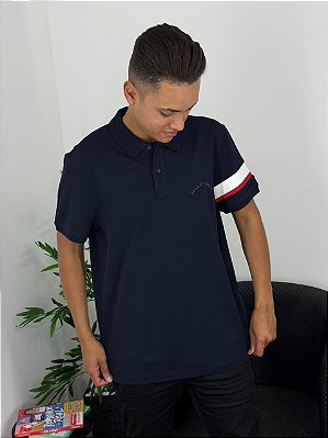Polo Tommy Hilfiger Azul Marinho THMW0MW41354