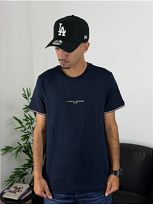 Camiseta Tommy Hilfiger Preta MW32584