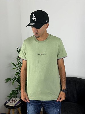 Camiseta Tommy Hilfiger Verde MW32584