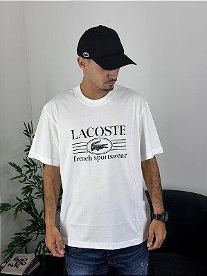 Camiseta Lacoste Branca TH1265