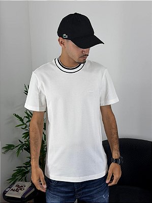 Camiseta Lacoste Branca TH8174