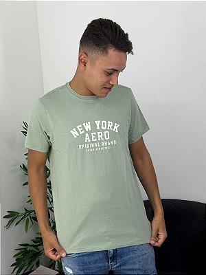 Camiseta Aeropostale Silcada Verde 87130168