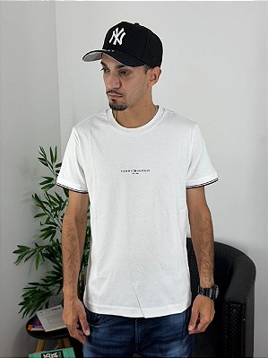 Camiseta Tommy Hilfiger Branca MW32584