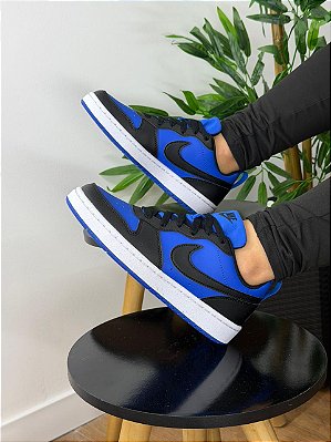 Tênis Nike Borough Low Royal/Blk/Wht