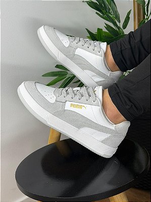 Tenis Puma Caven 2.0 WNS Branco e Cinza 406067-3