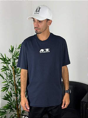 Camsieta Armani Exchange Azul Marinho XM000538AF10334UB101