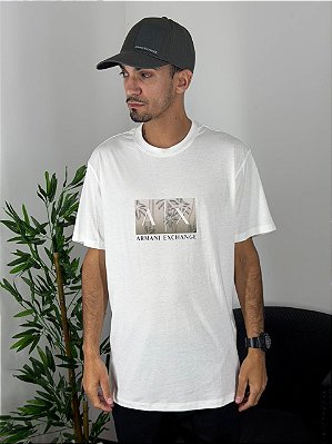 Camiseta Armani Exchange Branca AF103582-U8120